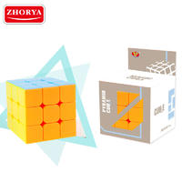 Zhorya 3X3 Upgraded Version Speed ABS Plastic Magic Cube Toys ZY747146