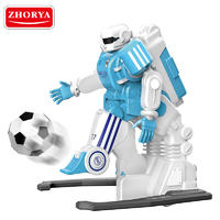 Zhorya Funny RC Football Robot Toy Interactive Soccer Robot for Kids ZY925764