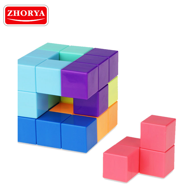 Zhorya colorful funny education plastic kids magic cube ZY973948