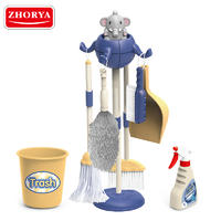 2021 New Kids Cleaning Set 7 pieces cleaning toys Housekeeping accessories for boys girls