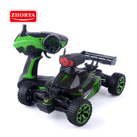 Zhorya childs remote control car 2.4G 1:18 with camera four-drive off-road vehicle green
