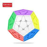 Zhorya Magic Cube Unique design 3x3 Puzzle Cube Toys for Kids