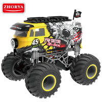 Zhorya Good performance remote toys 2.4G 1:16 big wheel off-road vehicle ZY1027862